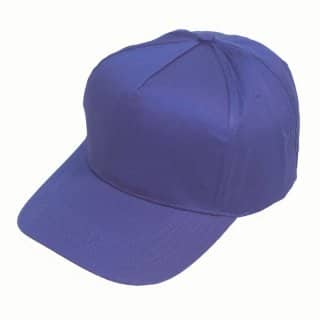Wholesale childrens assorted five panel baseball cap in blue