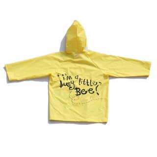 CR3 - CHILDREN'S SHOWERPROOF BEE RAINCOAT - ASS SIZES