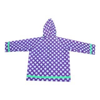 CR7 - PURPLE POLKA DOT RAINCOAT