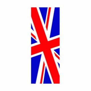 Wholesale union jack flag in 3' x 8'