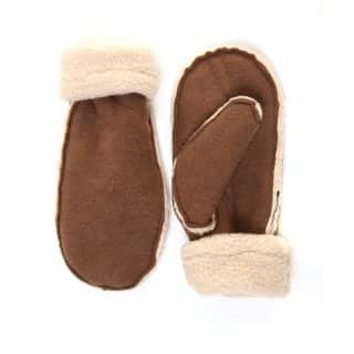 GA1-Adults mitts with barber fleece Wholesale adults mitts with barber fleece
