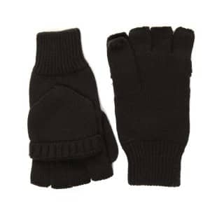 GA7/B-Black thermal shooter mitt Wholesale black thermal shooter mitt
