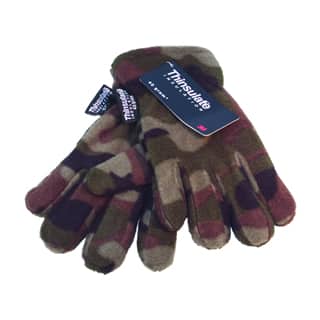 Wholesale boys thinsulate camo gloves