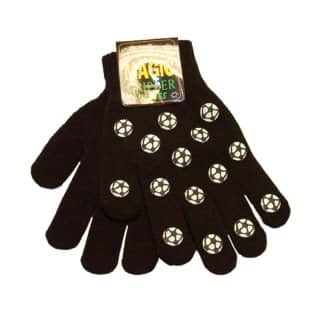 Wholesale magic gripper gloves with football design