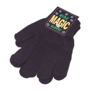 Wholesale childrens black magic gloves