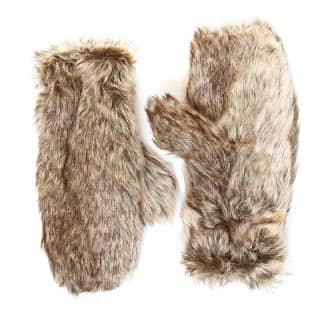 GL43 - WOMEN'S FUR MITTENS
