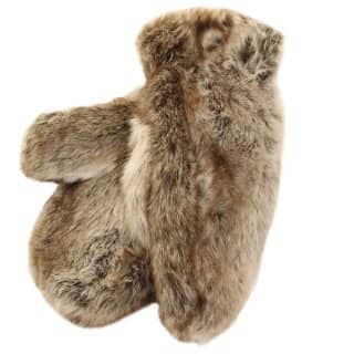 GL44 - WOMEN'S FAUX FUR MITTENS