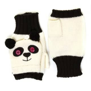 GL64-Womens novelty animal knitted shooter mitts