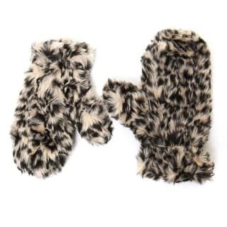 GL80 - WOMEN'S LUXURY FAUX FUR MITTENS
