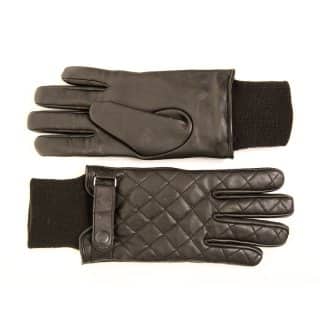 GM22- MENS QUILTED LEATHER GLOVES