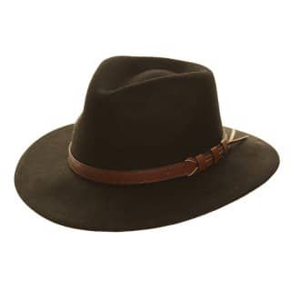 H112-Adults unisex 100% wool fedora Wholesale adults unisex 100 percent wool felt fedora