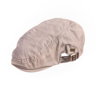 H121-Mens flat cap with strap and buckle Wholesale grey mens flat cap with strap and buckle