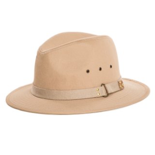 H137-Mens cotton fedora hat with detail brim Wholesale cotton fedora for men with detailed brim
