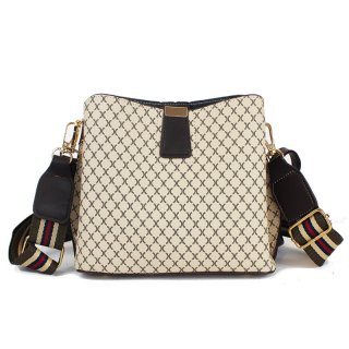 LB72 -Ladies pattern cross body handbag with detachable stra LB72 -Ladies pattern cross body handbag with detachable stra