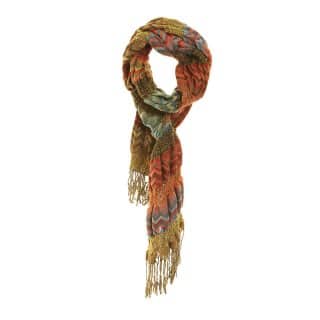 LS107 - LADIES GRACE ZIG ZAG SCARF