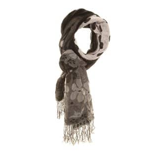 LS111 - LADIES LILY POLKA DOTTED SCARF