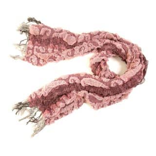 Wholesale ladies tiegan swirl pink lightweight scarf