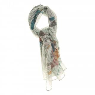 LS86 - ZIA LARGE ZEBRA PRINT SCARF