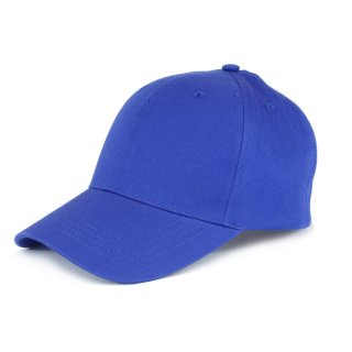 PB6P-RY- PK OF 12 6 PANEL ROYAL BLUE B.BALL CAP