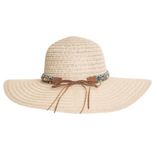 S366-Ladies straw hat with detail band Ladies straw hat with detail band available for wholesale purchase