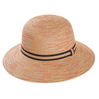S377-Ladies short brim straw hat Wholesale ladies short brim straw hat in tan colours