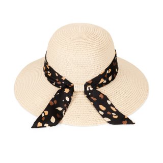 S512-LADIES WIDE BRIM STRAW