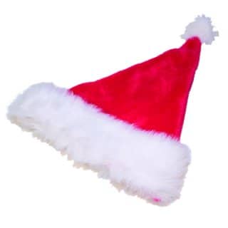 SANTA 1 - FAKE FUR SANTA HAT