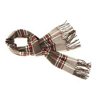 SCARF91 - MENS SOFT CHECK SCARF