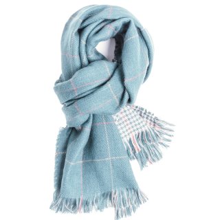 Wholesale mens green reversible scarf