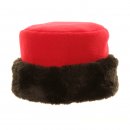 Wholesale ladies faux fur pillbox hat
