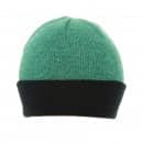 Wholesale mens ski hat with basic marl effect in light green