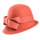 Wholesale cloche hat in rust colour scheme