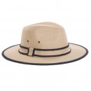 Mens fedora hat with detailed band available for wholesale purchase
