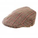 Wholesale country flat cap with tweed country design