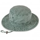 Wholesale mens washed aussie style hat in khaki