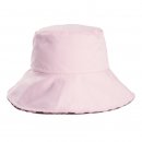 Wholesale ladies polyester white print sun hat