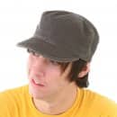 Wholesale cadet cap with charcoal chino effect