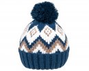 A1672- LADIES PATTERN KNITTED BOBBLE HAT