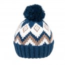 A1672- LADIES PATTERN KNITTED BOBBLE HAT
