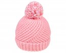 A1704- LADIES CHUNKY KNITTED BOBBLE HAT