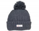 A1705- MENS THINSULATE RIBBED KNITTED BOBBLE HAT