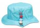 A1719- WOMEN'S SHOWERPROOF HAT WITH BUTTON DETAIL