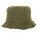 Wholesale washed relaxed bush hat with eyelets