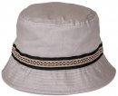 A1754- MENS BUSH HAT WITH STRIPE BAND