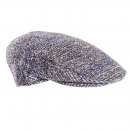 A1760-MENS TWEED FLAT CAP