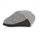 A1771- MENS PATTERNED FLAT CAP