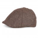 A1773- MENS PREFORMED FLAT CAP