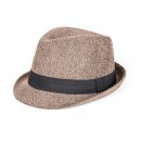 A1779 - MENS PATTERNED TRILBY