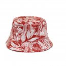 A1843 - MENS LEAF PRINT BUSH HAT