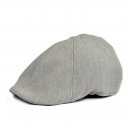 A1864- MENS PREFORMED PEAK FLAT CAP